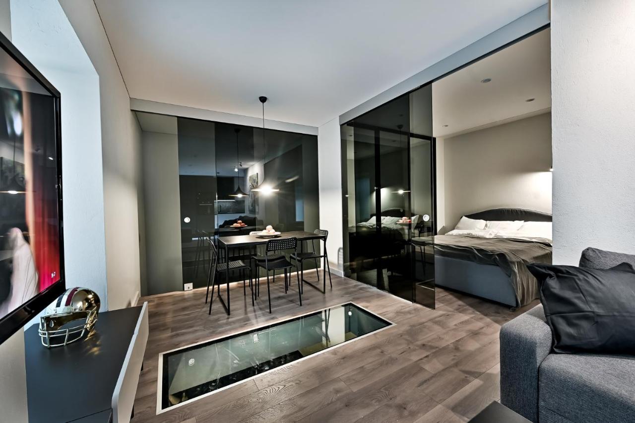 Appartement Jacuzzi Cinema Loft à Kaunas Extérieur photo