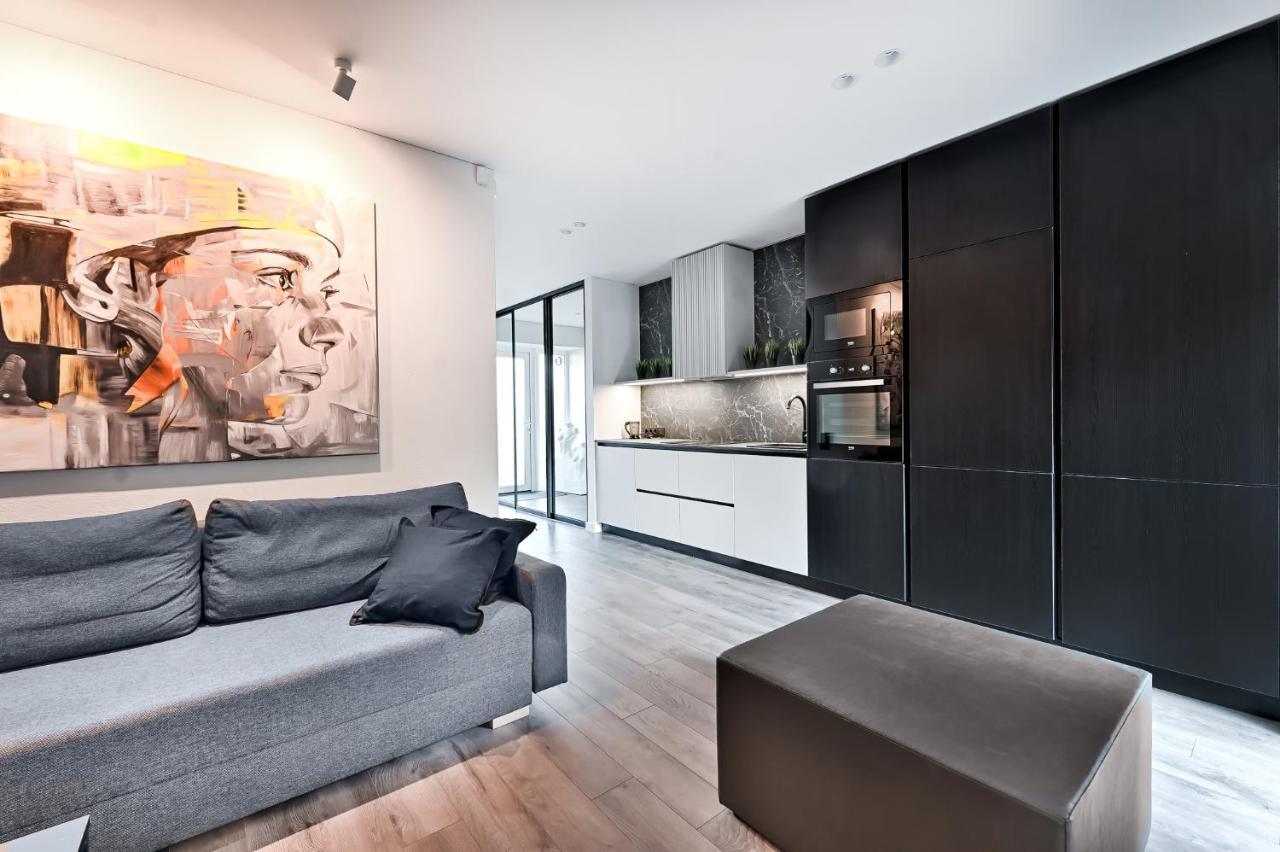 Appartement Jacuzzi Cinema Loft à Kaunas Extérieur photo